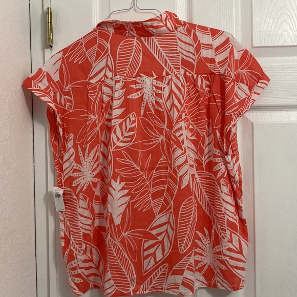NWT OLD NAVY ODANGE BLOUSE WOMEN SIZE L - Picture 4 of 7